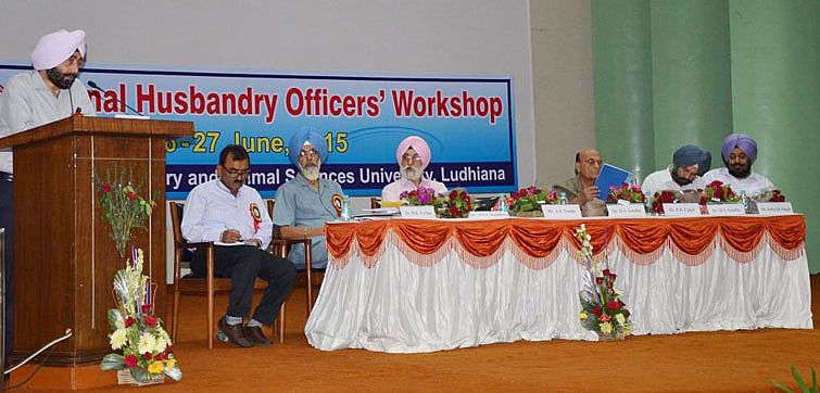 Animal husbandry Officers’ Workshop organize at Ve